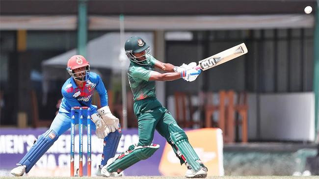 bangladesh a win against afganistan 2023