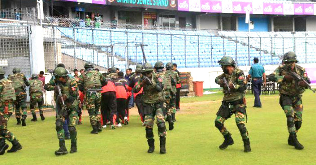 bangladesh army will work for security of england series