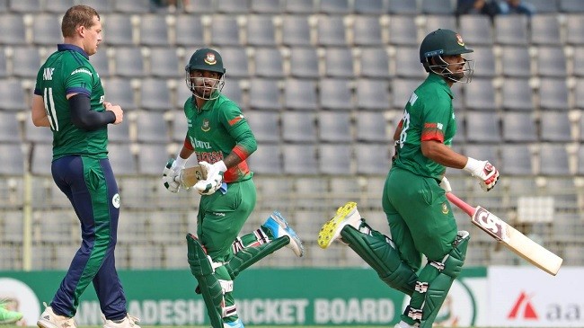 bangladesh beat ireland 2nd odi