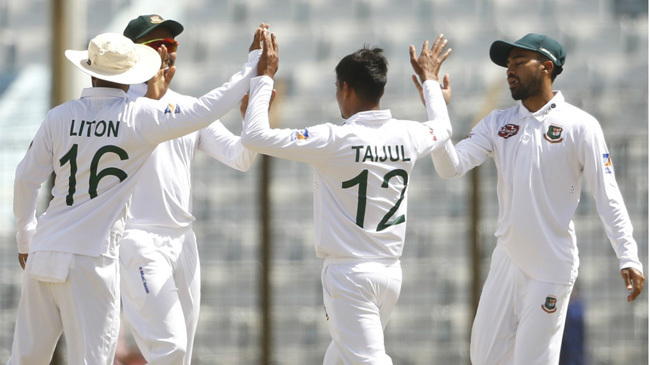 bangladesh celebration against afghanistan test