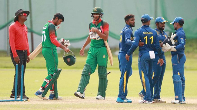 bangladesh emerging won by 2 wickets