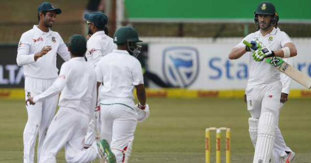bangladesh lost first test against south africa by 333 runs 2017