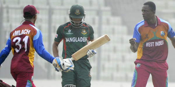 bangladesh lost to west indies in semi final of u19 world cup