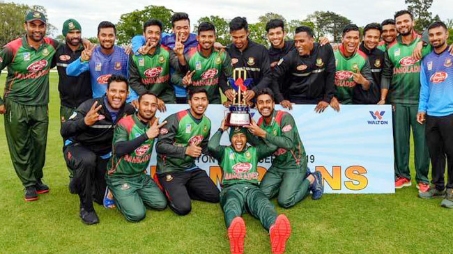 bangladesh makes history tropy