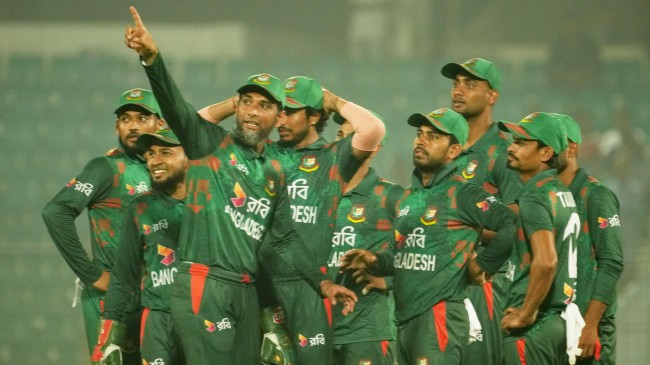bangladesh national team in third odi against sri lanka