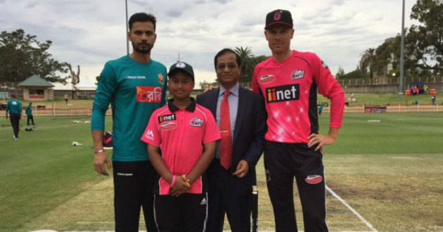 bangladesh playing against sydney sixers