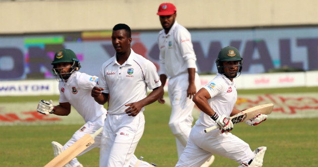 bangladesh scored 175 at tea of first day