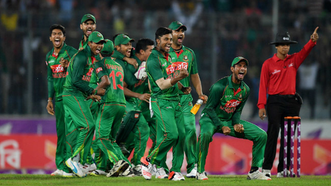 bangladesh team celebration