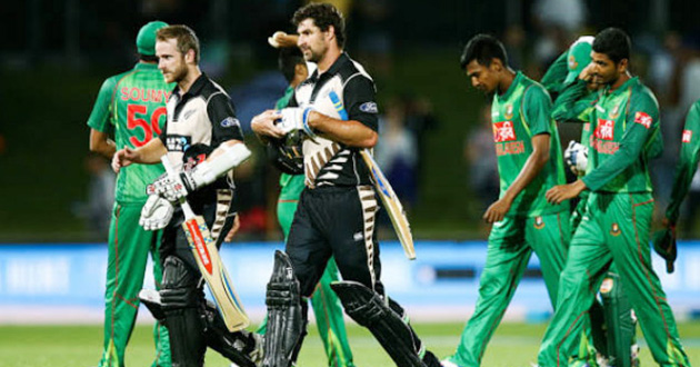 bangladesh vs new zealand odi