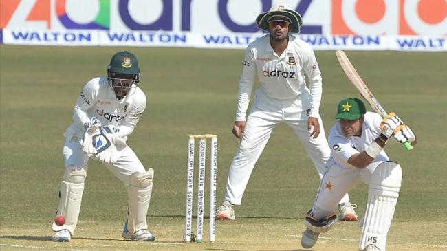 bangladesh vs pakistan 1st test chattogram 5th day