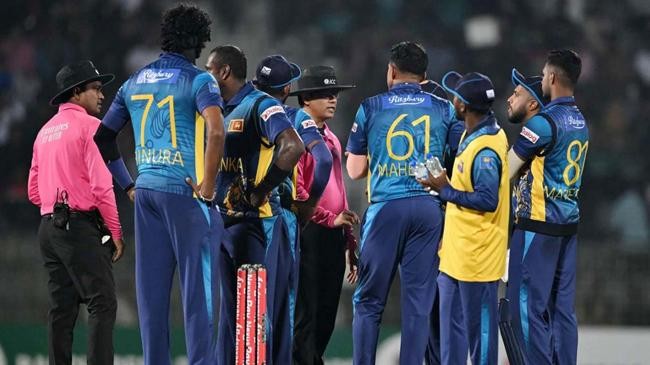 bangladesh vs srilanka not out clash