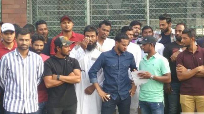 bangladeshi cricketers call for strike