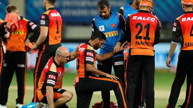 bhuvneshwar kumar injury ipl