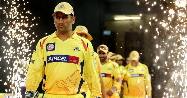 chennai set to return to ipl with dhoni