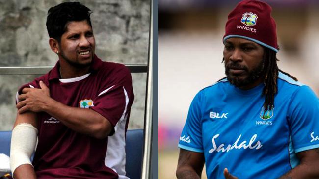 chris gayle and ramnaresh sarwan