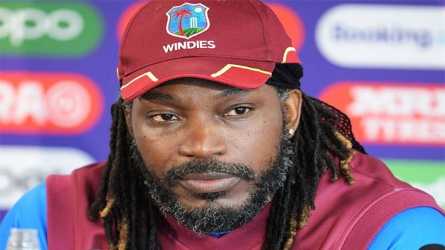 chris gayle lazy