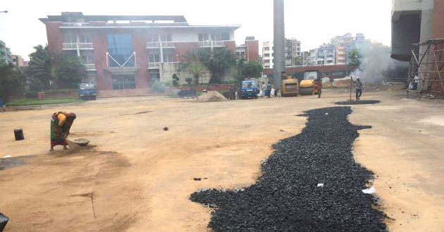 construction at mirpur stadium 1