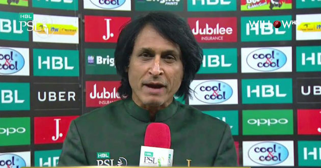 cricket commentator and former pakistan team captain ramiz raja