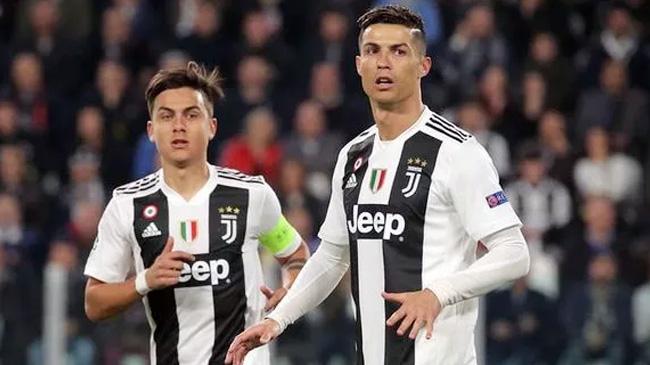 cristiano ronaldo with paolo dybala