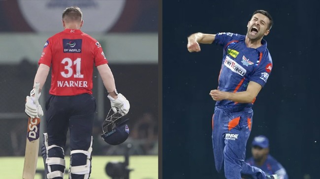 david warner and mark wood