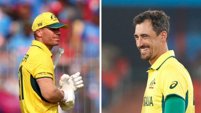 david warner and mitchell starc