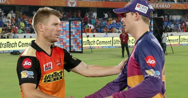 david warner and steve smith in ipl