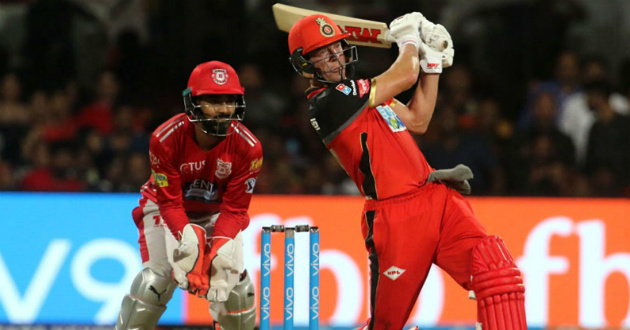 de villiars hits a fifty as royal challengers got their first win