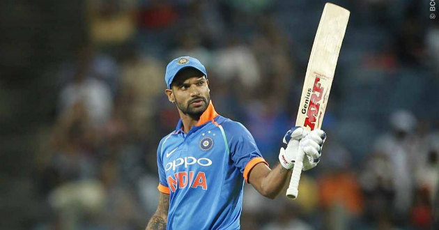 dhawan hits a fifty to equalize series against new zealand