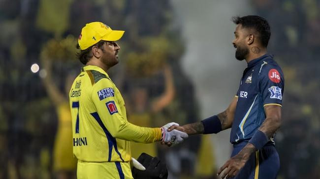 dhoni and pandya ipl 2023