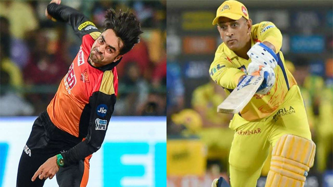 dhoni and rashid khan