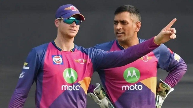 dhoni and smith
