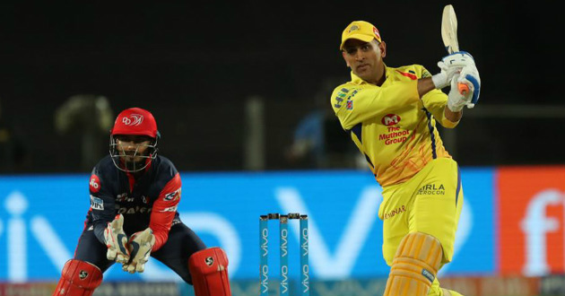 dhoni hits another wonderful innings as chennai beats delhi