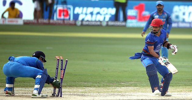 dhoni quickest stamping