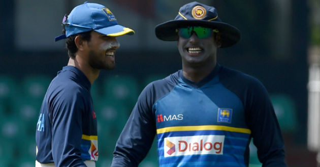 dinesh chandimal and angelo mathews inner