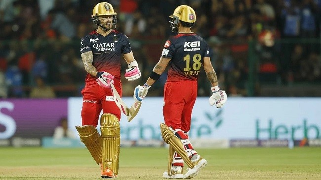 faf du plessis and virat kohli