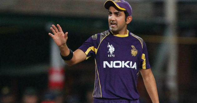 gautam gambhir captain in kkr