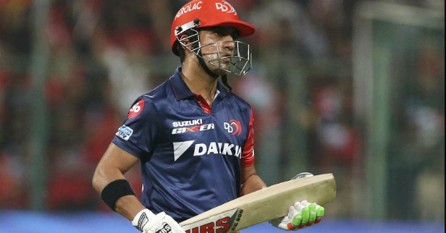 gautam gambhir delhi daredevils