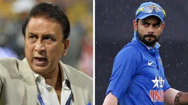 gavaskar and kohli