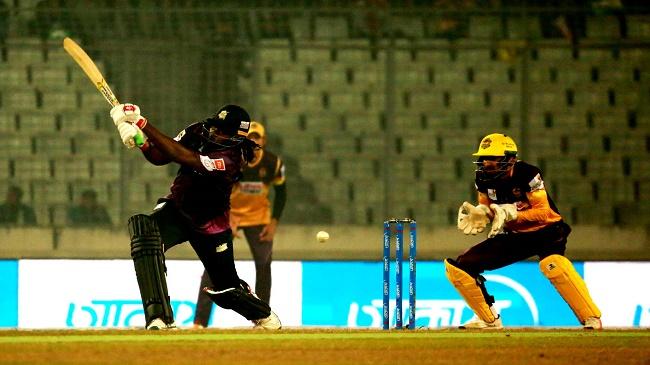 gayle on fire in bpl