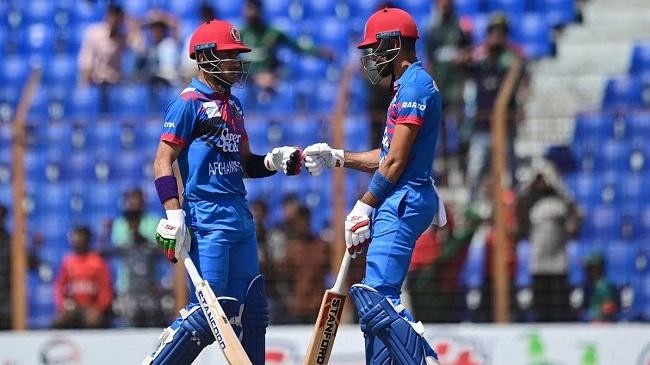 gurbaz and zadran put on the highest partnership for afghanistan in odis