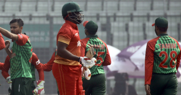 hamilton masakadza set to play 100th match of mirpur stadium