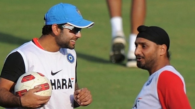 harbhajan singh and virat kohli