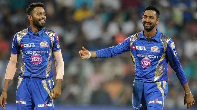 hardik krunal pandya