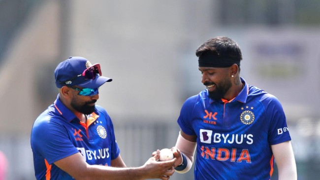 hardik pandya and mohammad shami