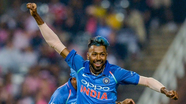 hardik pandya india 2019