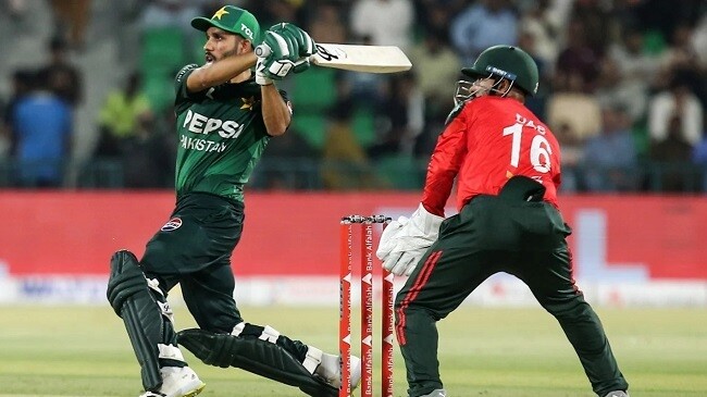 haris fifty led pakistan s chase