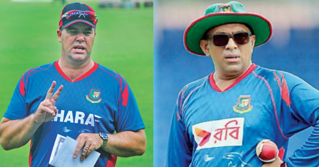 heath streak and chandika hathurusingha when were coach of bangladesh