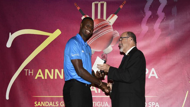 holder named west indies test player of the year