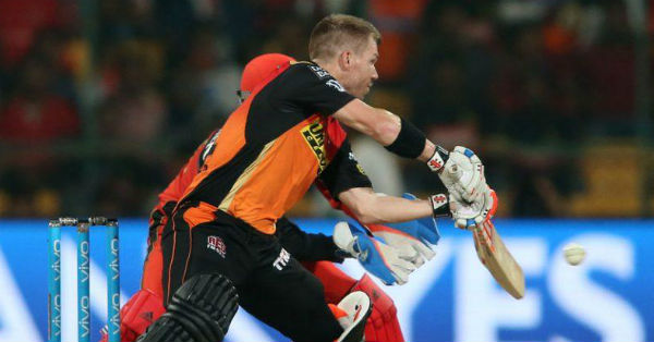 hyderabad set challenge of 209 runs for bangalore in ipl final