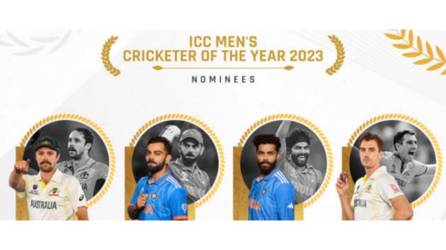 icc mens cricketer of the year 2023